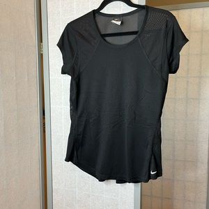 Nike black workout top
